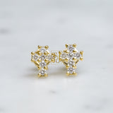 Diamond Cross Earrings – 2.7 CTW