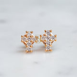Diamond Cross Earrings – 2.7 CTW
