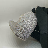 Custom Letter Diamond Pendant 14K Solid Gold - 12.80 CTW