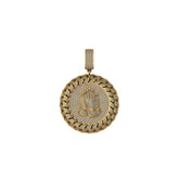 Baby Angel Diamond Pendant 14K Solid Gold - 2.15 CTW