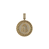 Baby Angel Diamond Pendant 14K Solid Gold - 2.15 CTW