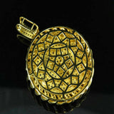 Baby Angel Diamond Pendant 14K Solid Gold - 2.15 CTW