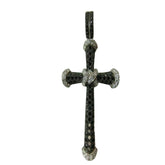 Holy Cross Pendant VVS Moissanite Diamond Sterling Silver - 0.84 CTW