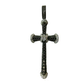 Holy Cross Pendant VVS Moissanite Diamond Sterling Silver - 0.84 CTW