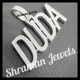 Custom Name DUDA hip-hop Diamond Pendant - 1.65 CTW