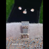 Men's Customized Name 10K Gold Diamond Pendant - 11.68 CTW