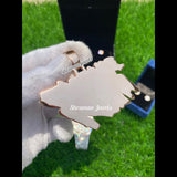 Men's Customized Name 10K Gold Diamond Pendant - 11.68 CTW