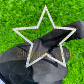 Diamond Star Pendant Icy VVS Premium Quality - 3.18 CTW