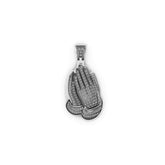 Praying Hands Diamond Pendant - 0.51 CTW