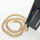 12MM Iced Out Diamond Cuban Chain for Men – Daily Drip Vibe