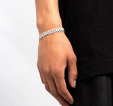 Luxury 15MM VVS Diamond Cuban Link Bracelet for Men