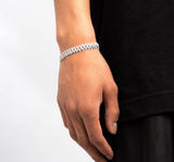 Luxury 15MM VVS Diamond Cuban Link Bracelet for Men