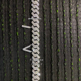 12MM Custom Initial Cuban Link Bracelet