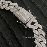 12MM Custom Initial Cuban Link Bracelet