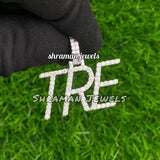 Custom TRE Letter Diamond Pendant - 1.96 CTW