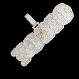 Custom Diamond Party Pendant Hip Hop Prom Charm - 50.11 CTW