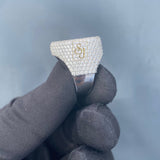 Heart Diamond Ring 14k Solid Gold