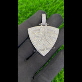 VVS Moissanite Custom Pendant 14K solid Gold - 5.60 CTW