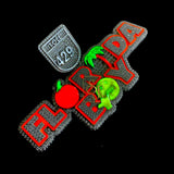 Florida Pendant VVS Diamonds 14K solid Gold - 9.40 CTW