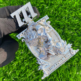 Men's Diamond Skull Pendant Liberty Skull Hip Hop Charm - 5.29 CTW