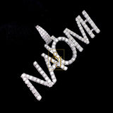 Custom Name Naomi Diamond Pendant - 2.76 CTW