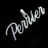 Men's Personalized Name VVS Diamond Charm Pendant - 4.46CTW