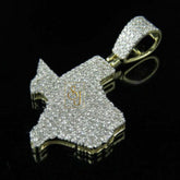 Texas State Diamond Pendant 14k Yellow Gold - 4.79 CTW