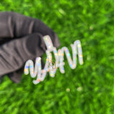 Custom Unisex Diamond Name Pendant YAAVI Charm - 2.78 CTW