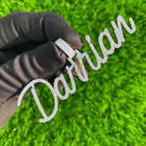 Customized DARRIAN Letter Diamond iced out Pendant - 4.06 CTW