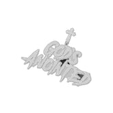 Custom God's Anointed Letter Hip-Hop Diamond Pendant -19.88 CTW