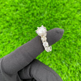 Diamond band 14k Solid Gold