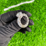 Diamond band 14k Solid Gold