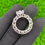 Diamond band 14k Solid Gold