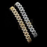 Men's 10MM VVS Diamond Cuban Link Bracelet