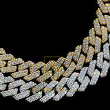 Men's 10MM VVS Diamond Cuban Link Bracelet