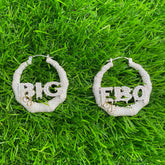 Custom Name Earrings – 12.825 CTW