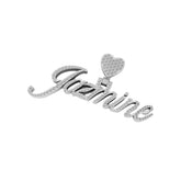 Custom Name Letter Diamond Pendant - 1.20 CTW