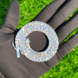 5MM Round Moissanite Diamond Tennis Chain