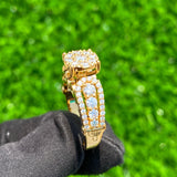 Diamond Ring 14k Solid Gold