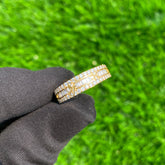 14k solid Gold Baguette Wedding Ring
