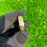 14k Solid Gold diamond Wedding Band