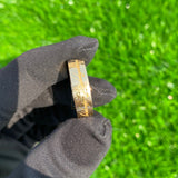 14k Solid Gold diamond Wedding Band