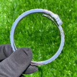 Men's Baguette VVS Diamond Cuban Link Bracelet