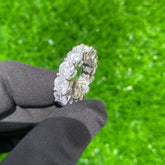 Diamond band 10k Solid Gold