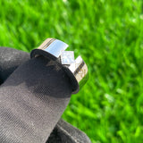 14K White Gold VVS Princess Diamond Engagement Ring for Women