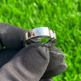 14K White Gold VVS Princess Diamond Engagement Ring for Women