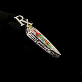 Glow in the Dark Pendant 14K solid gold - 5.81 CTW