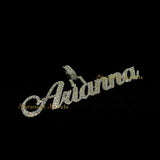 Letter Pendant Necklace | VVS Diamond Pendant - 2.37 CTW