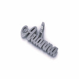 Letter Pendant Necklace | VVS Diamond Pendant - 2.37 CTW