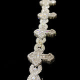 Men's Premium Out CROSS Cuban Link Bracelet